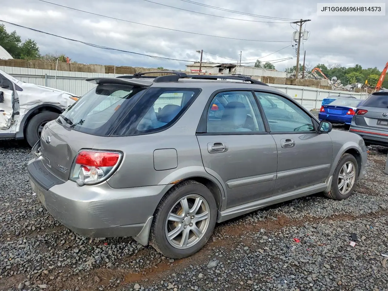 2006 SUBARU IMPREZA VIN JF1GG68696H814573 — фото 3