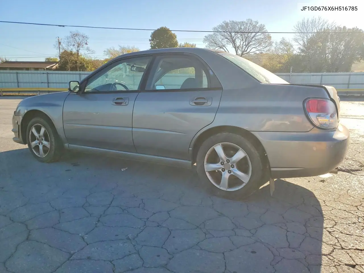 2006 SUBARU IMPREZA VIN JF1GD676X6H516785 — фото 2