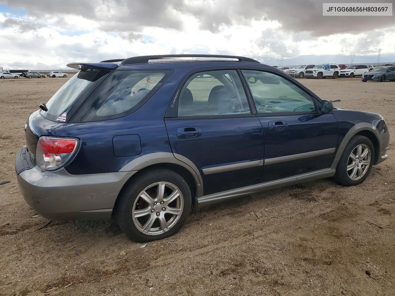 2006 SUBARU IMPREZA VIN JF1GG68656H803697 — фото 3