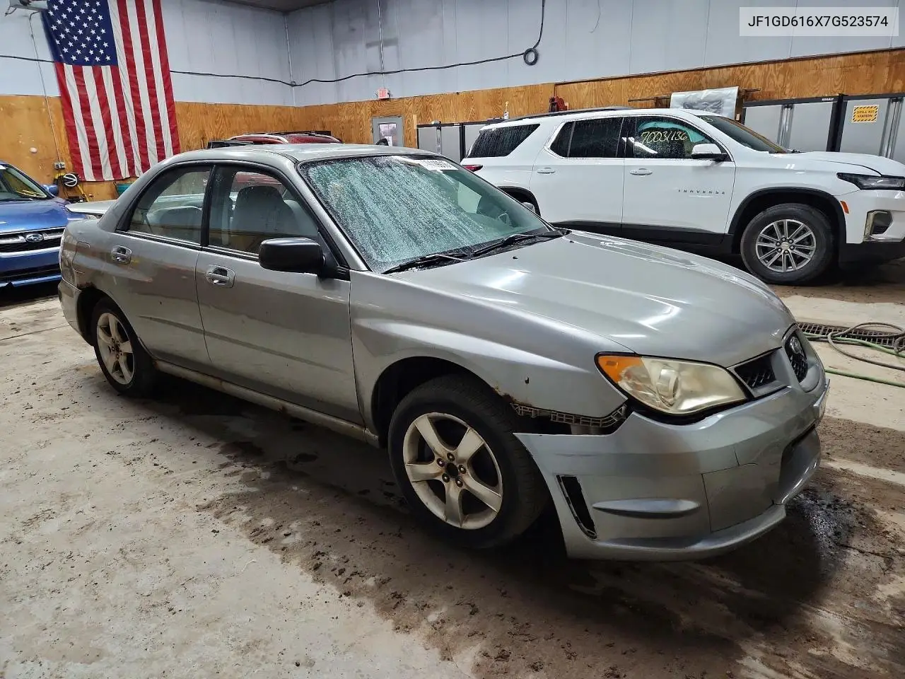 2007 SUBARU IMPREZA VIN JF1GD616X7G523574 — фото 4