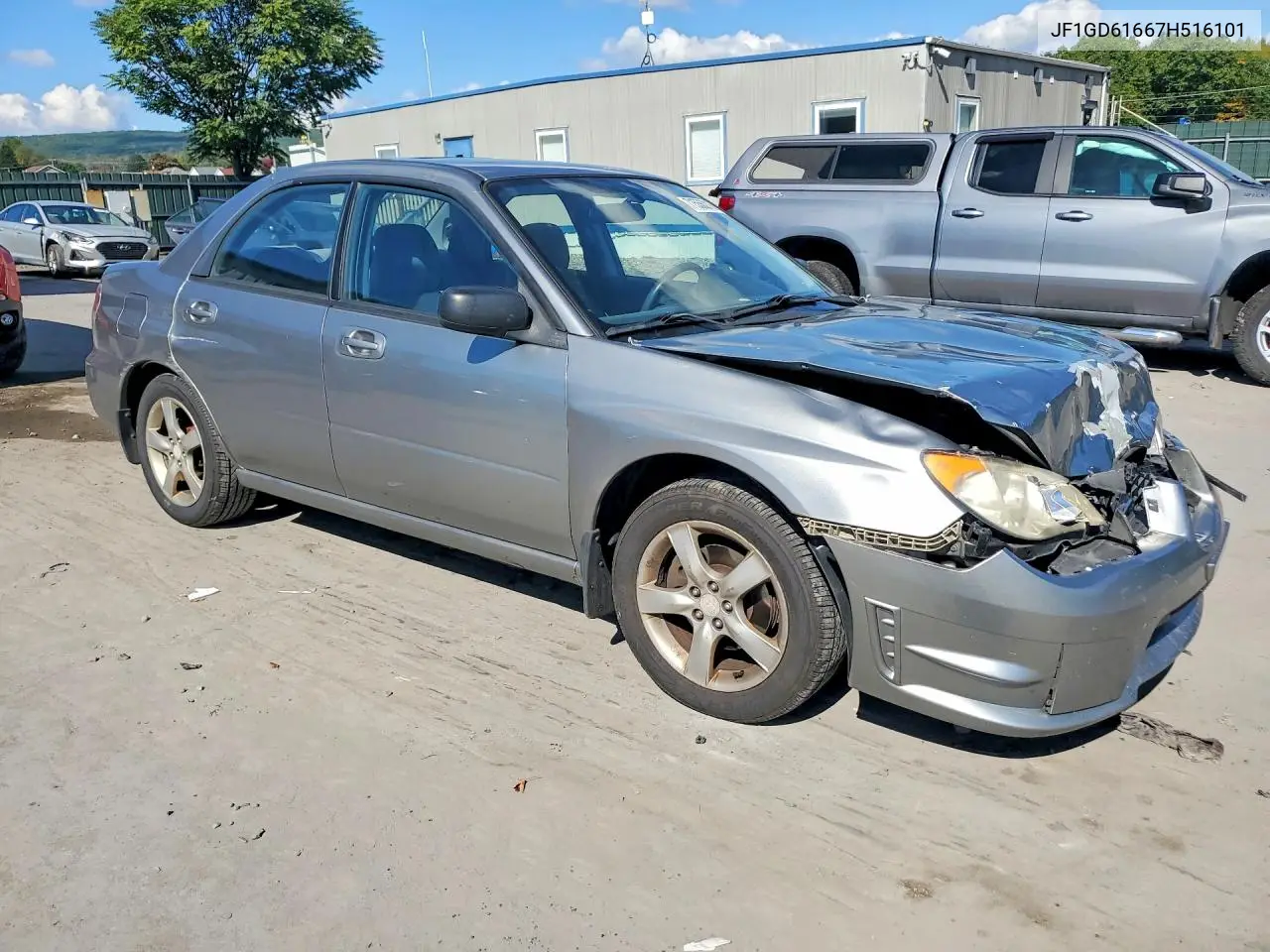 2007 SUBARU IMPREZA VIN JF1GD61667H516101 — фото 4