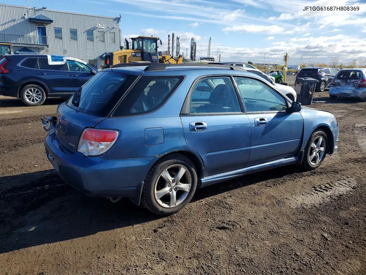 2007 SUBARU IMPREZA VIN JF1GG61687H808369 — фото 3