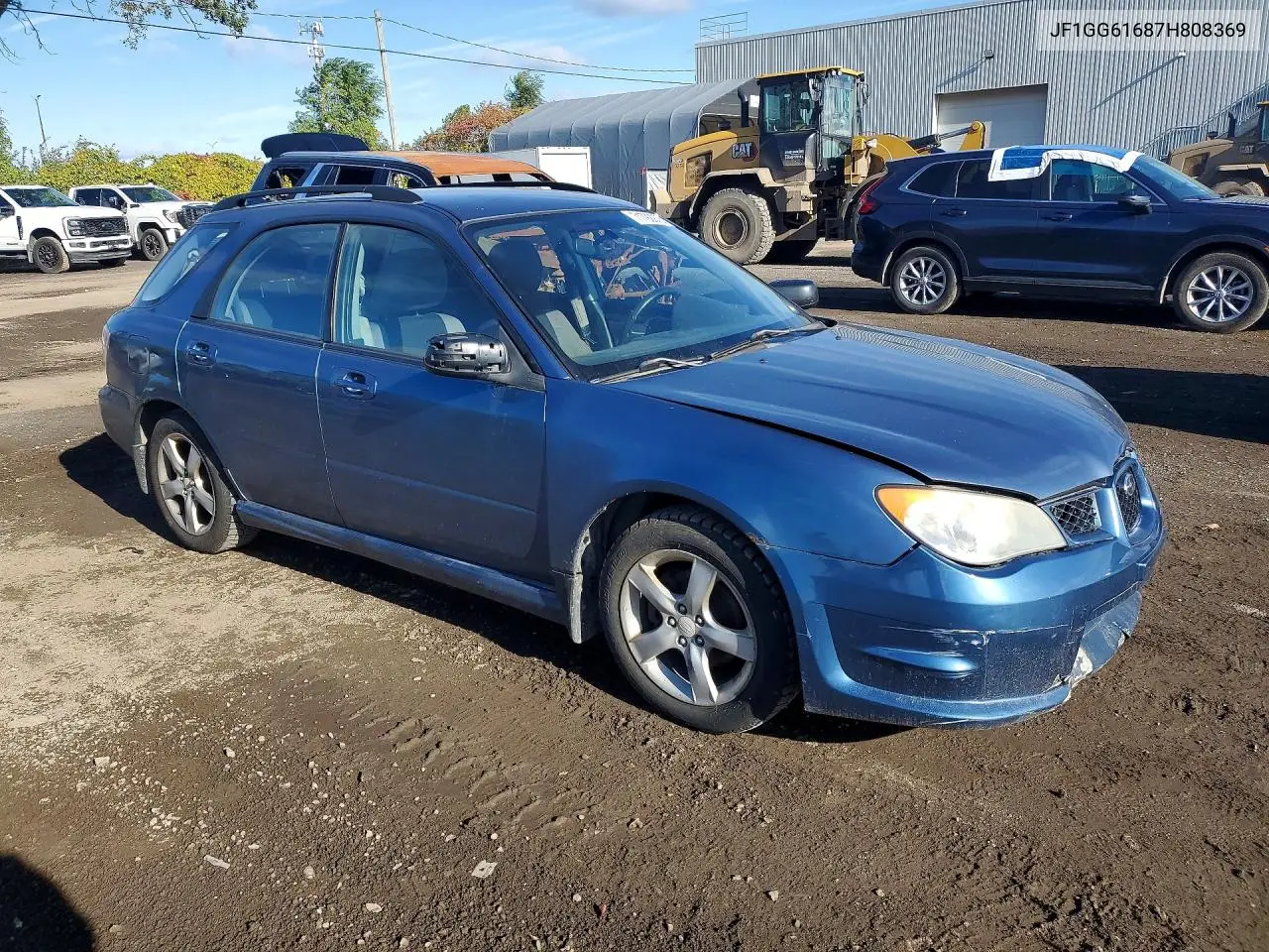 2007 SUBARU IMPREZA VIN JF1GG61687H808369 — фото 4