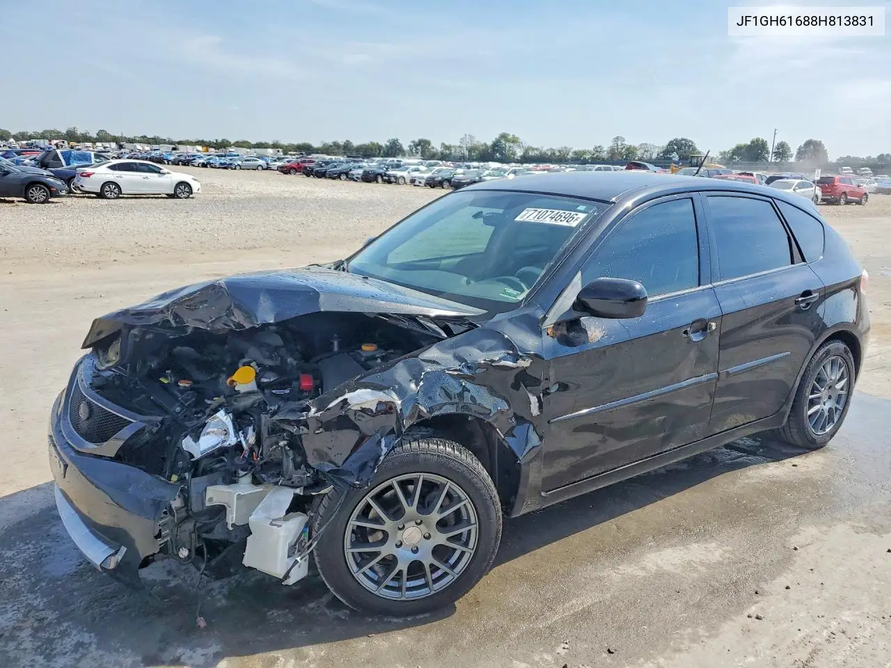 SUBARU IMPREZA 2008, VIN JF1GH61688H813831