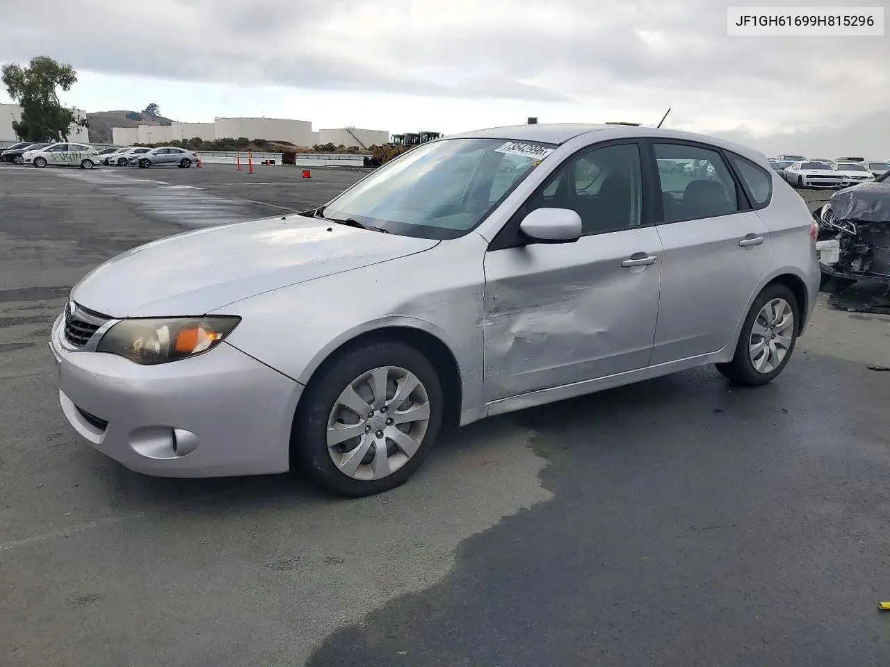 SUBARU IMPREZA 2009, VIN JF1GH61699H815296