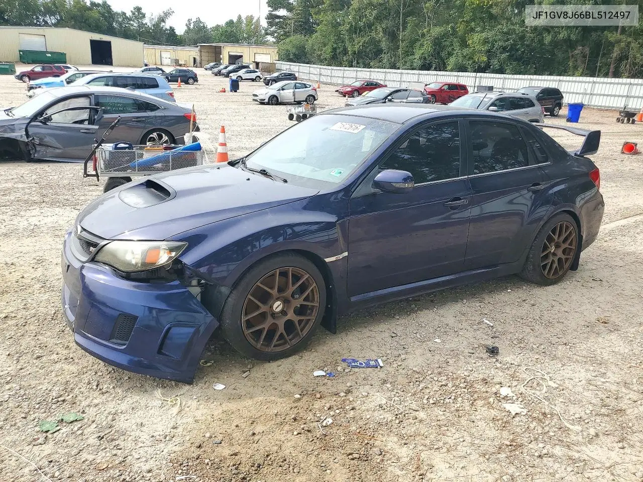 SUBARU IMPREZA 2011, VIN JF1GV8J66BL512497