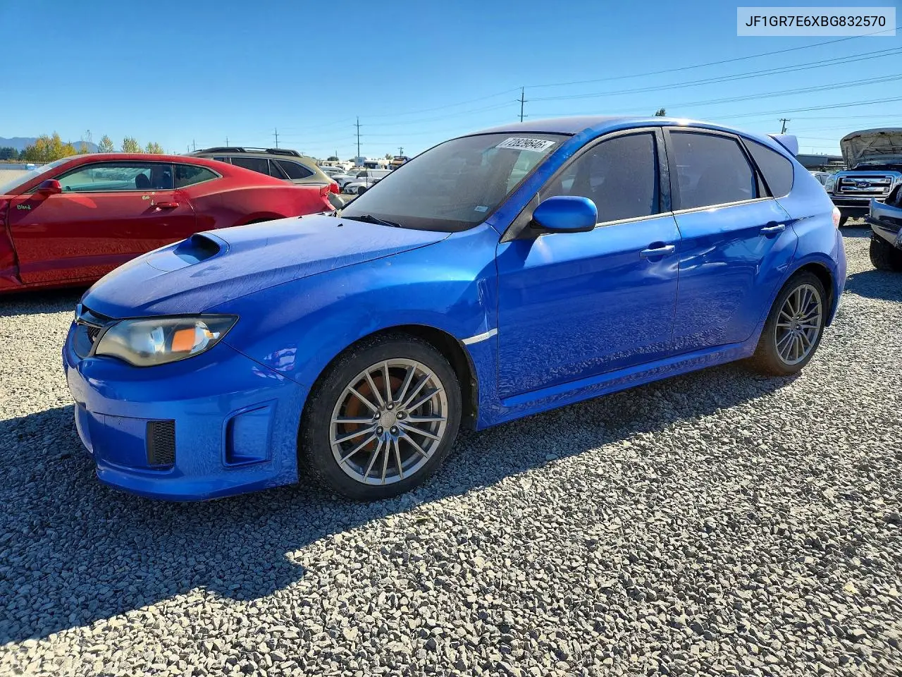SUBARU IMPREZA 2011, VIN JF1GR7E6XBG832570