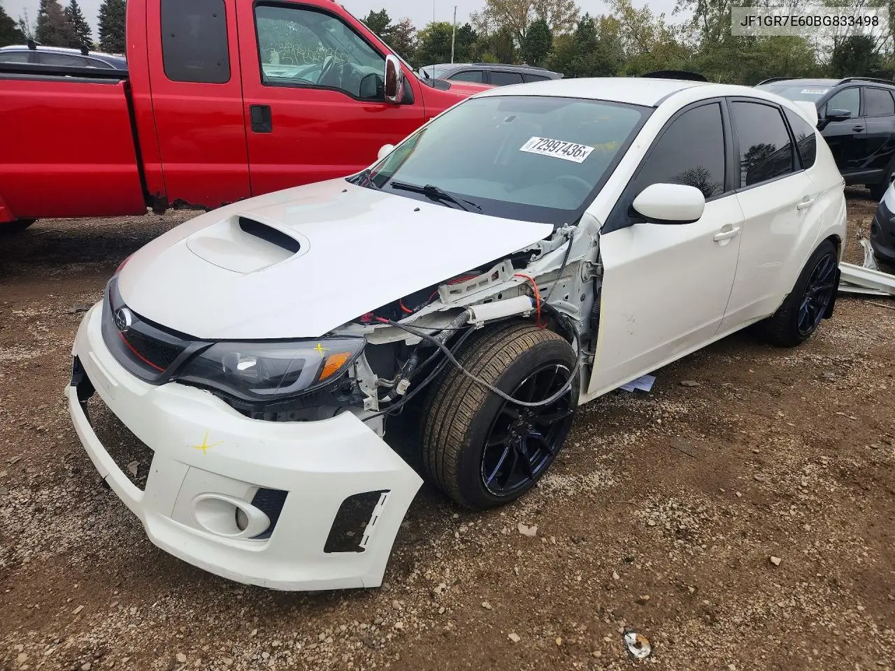SUBARU IMPREZA 2011, VIN JF1GR7E60BG833498