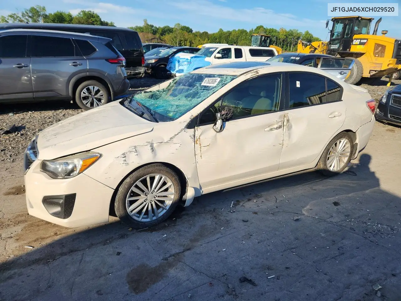 SUBARU IMPREZA 2012, VIN JF1GJAD6XCH029520