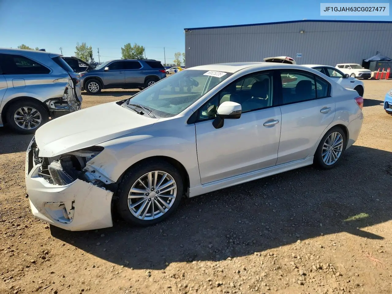 SUBARU IMPREZA 2012, VIN JF1GJAH63CG027477