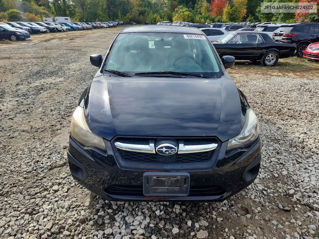 2012 SUBARU IMPREZA VIN JF1GJAF69CH024502 — фото 5