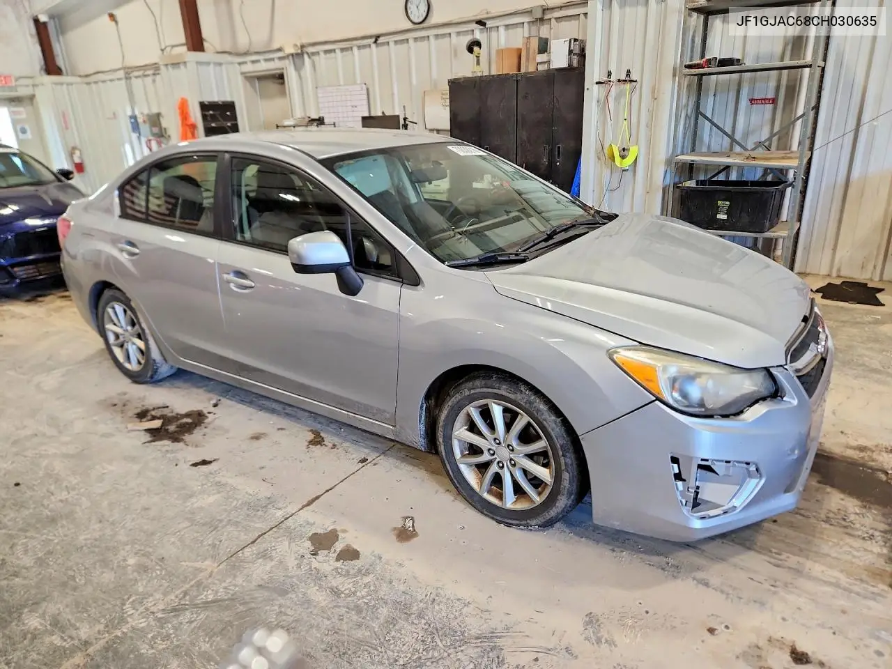 2012 SUBARU IMPREZA VIN JF1GJAC68CH030635 — фото 4