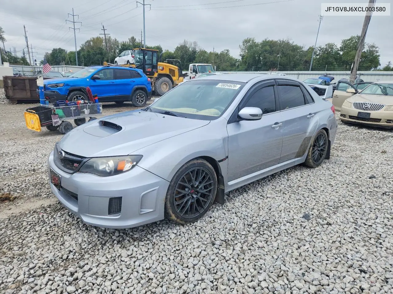 SUBARU IMPREZA 2012, VIN JF1GV8J6XCL003580