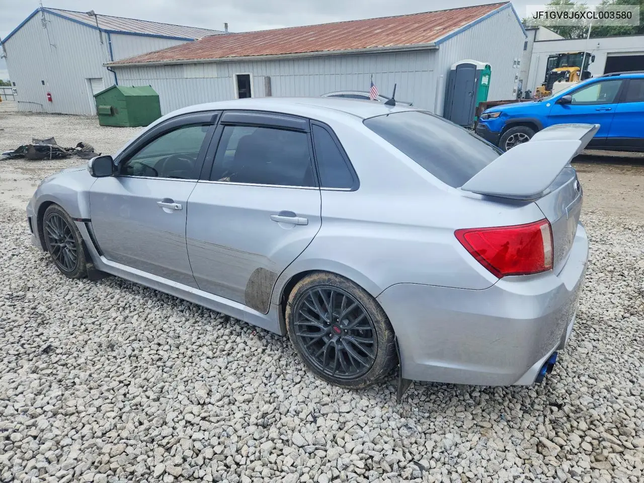 2012 SUBARU IMPREZA VIN JF1GV8J6XCL003580 — фото 2