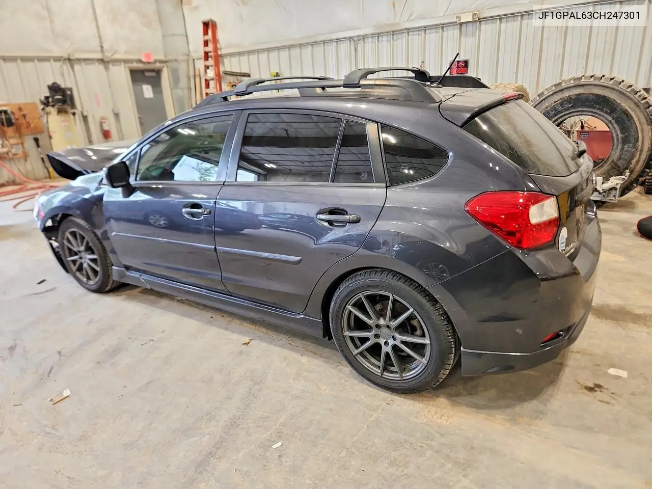 2012 SUBARU IMPREZA VIN JF1GPAL63CH247301 — фото 2