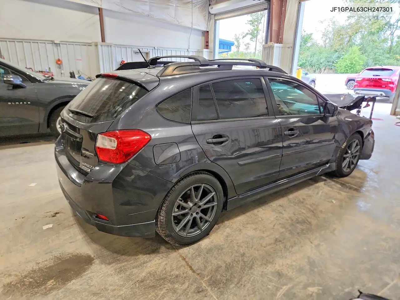 2012 SUBARU IMPREZA VIN JF1GPAL63CH247301 — фото 3