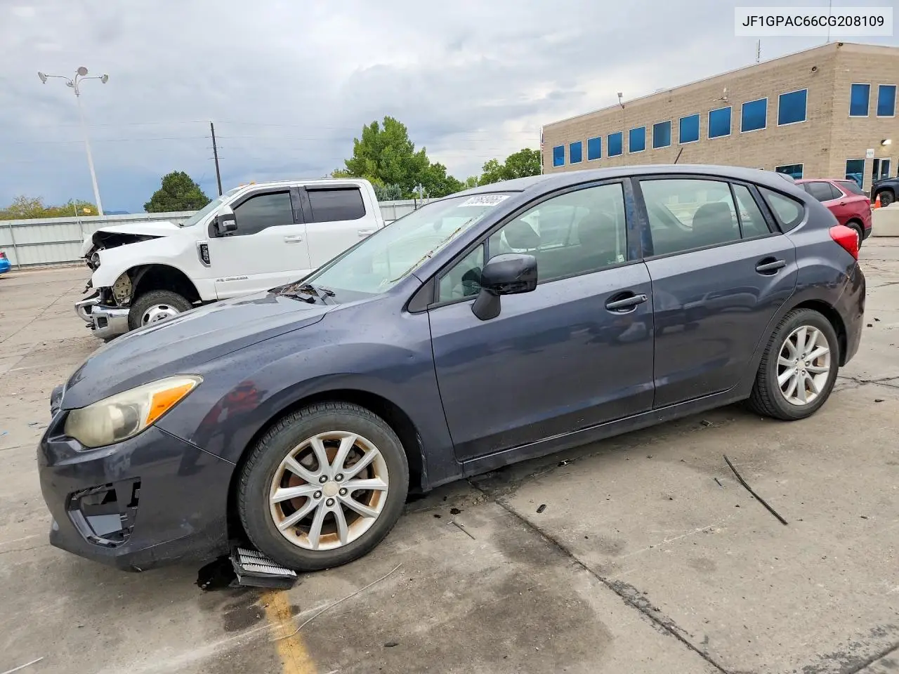 SUBARU IMPREZA 2012, VIN JF1GPAC66CG208109