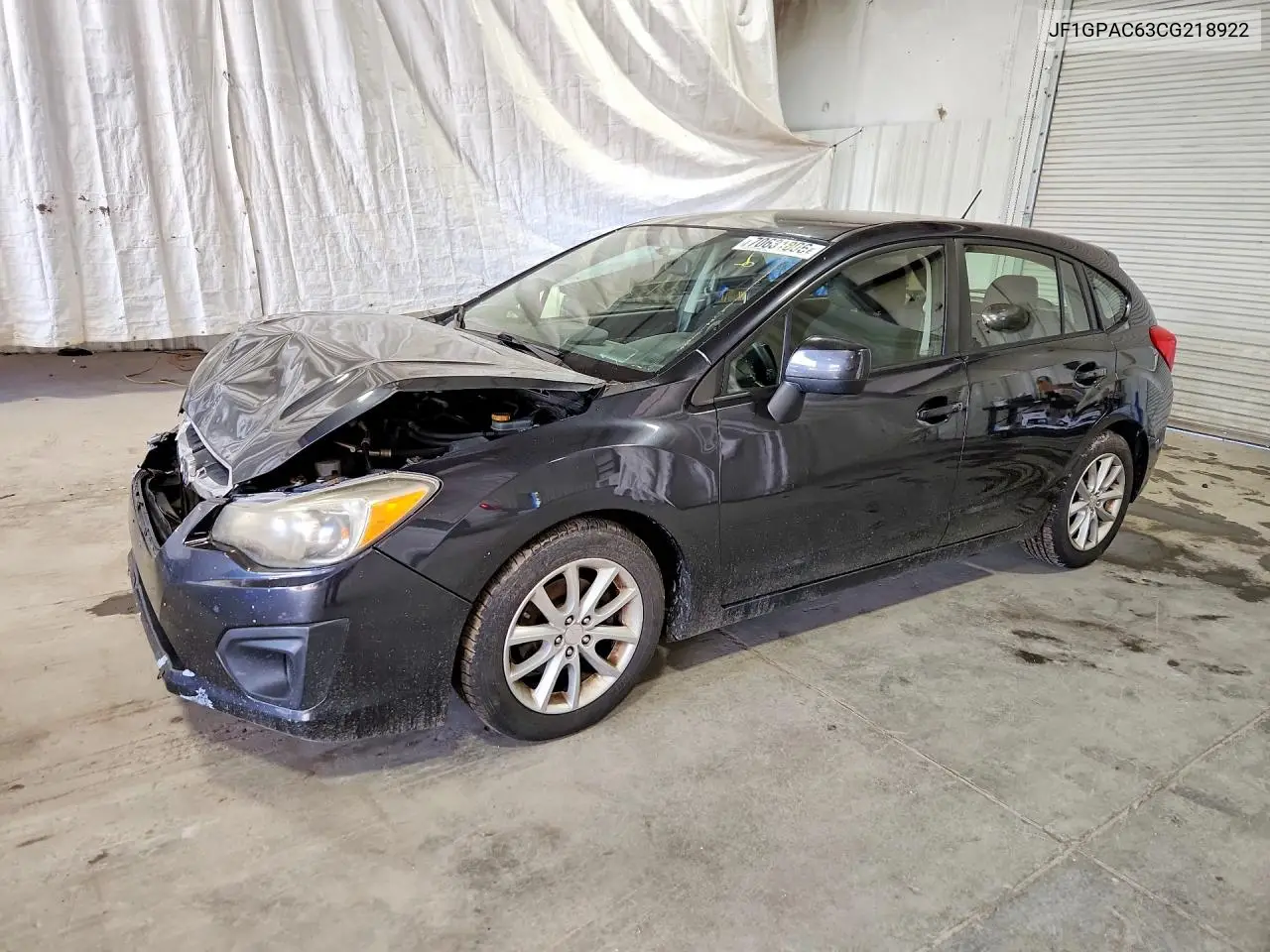 SUBARU IMPREZA 2012, VIN JF1GPAC63CG218922