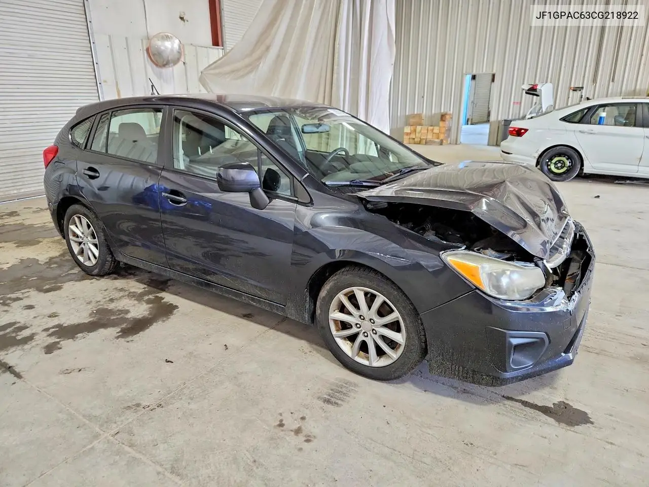 2012 SUBARU IMPREZA VIN JF1GPAC63CG218922 — фото 4