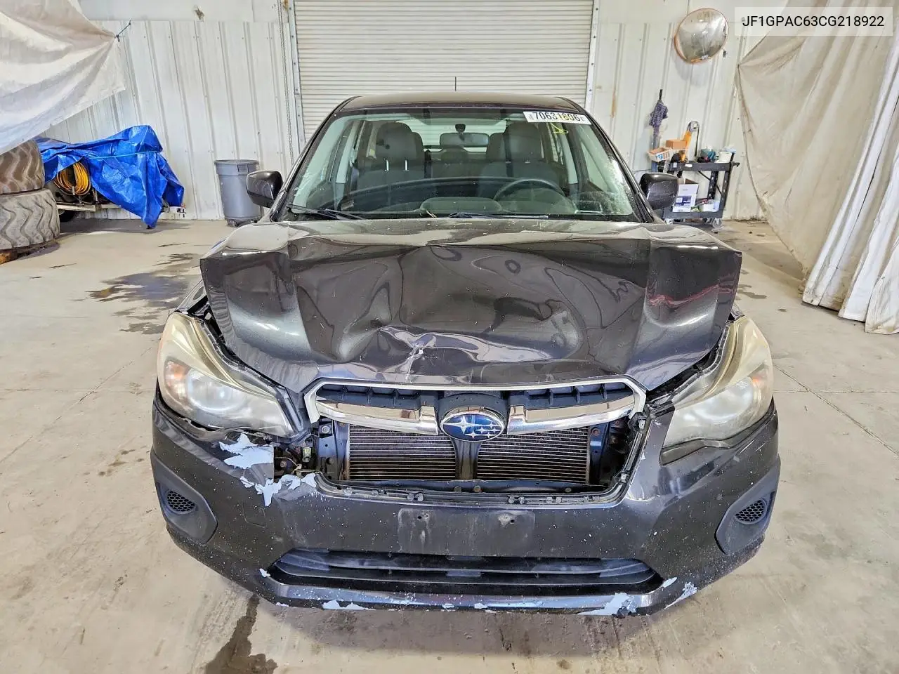 2012 SUBARU IMPREZA VIN JF1GPAC63CG218922 — фото 5