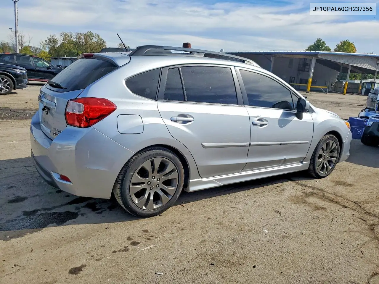 2012 SUBARU IMPREZA VIN JF1GPAL60CH237356 — фото 3
