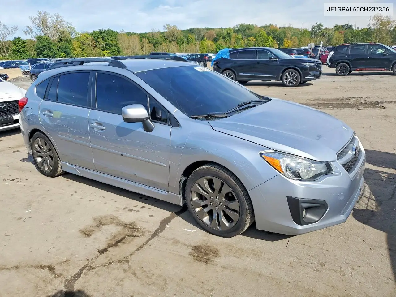 2012 SUBARU IMPREZA VIN JF1GPAL60CH237356 — фото 4
