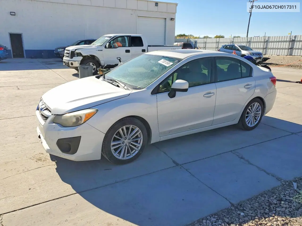 SUBARU IMPREZA 2012, VIN JF1GJAD67CH017311