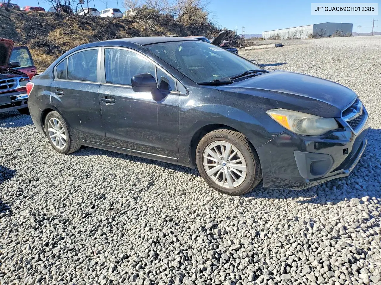 2012 SUBARU IMPREZA VIN JF1GJAC69CH012385 — фото 4