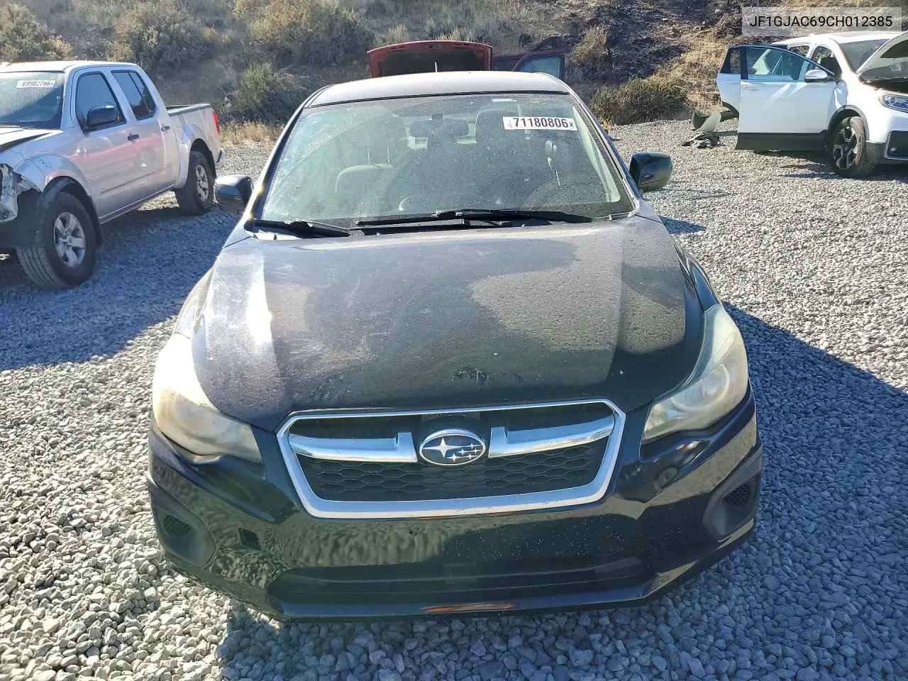 2012 SUBARU IMPREZA VIN JF1GJAC69CH012385 — фото 5