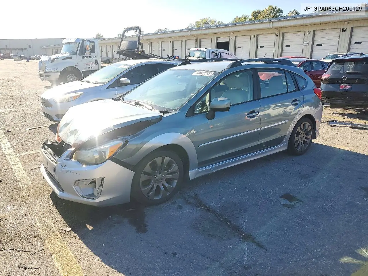 SUBARU IMPREZA 2012, VIN JF1GPAR63CH200129