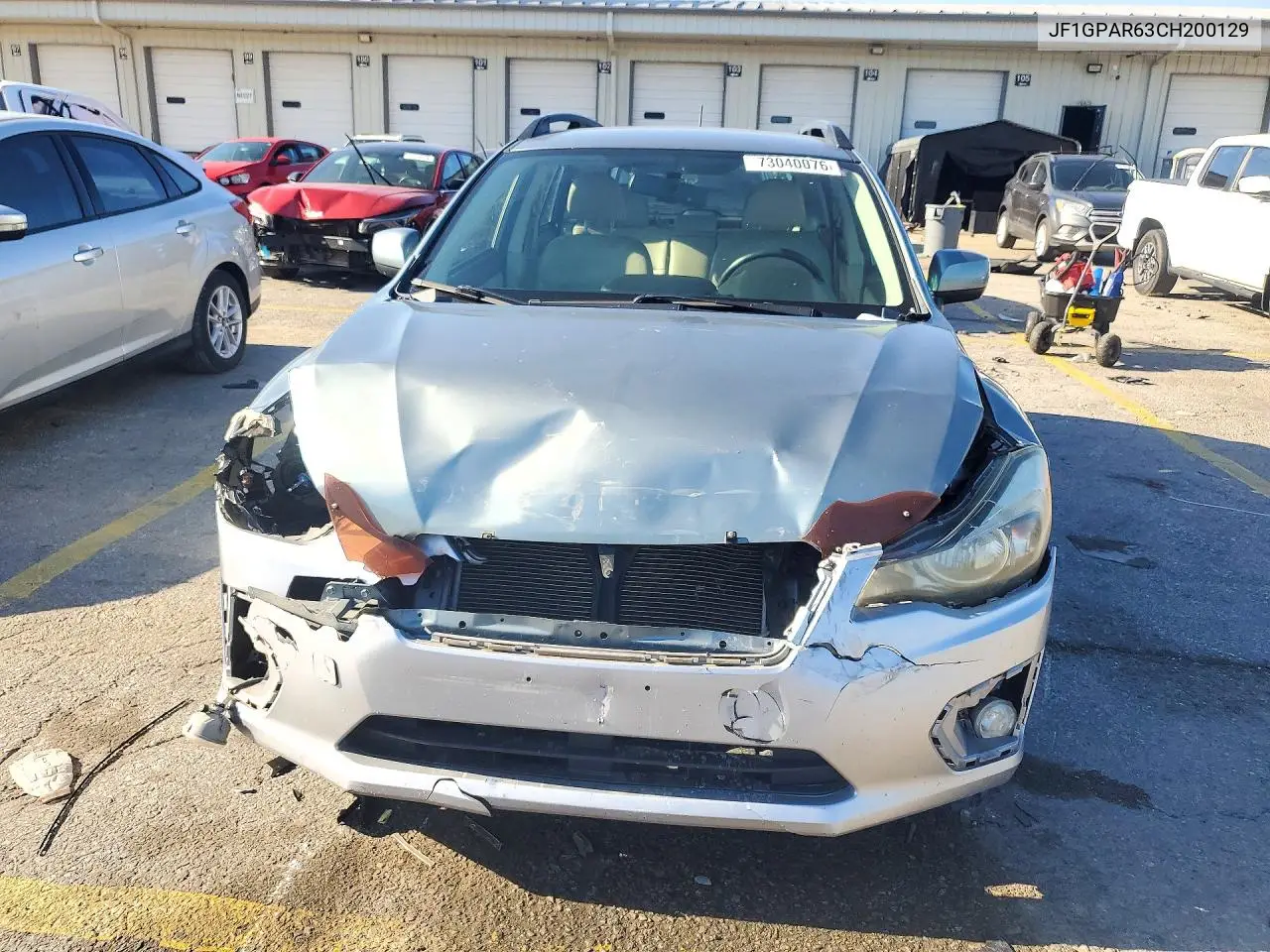 2012 SUBARU IMPREZA VIN JF1GPAR63CH200129 — фото 5