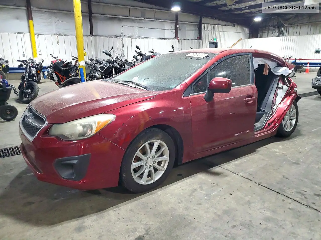 SUBARU IMPREZA 2012, VIN JF1GJAC6XCH012556