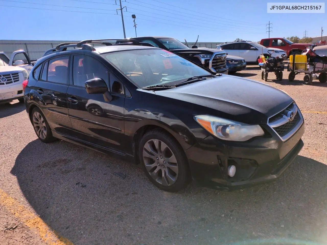 2012 SUBARU IMPREZA VIN JF1GPAL68CH215167 — фото 4