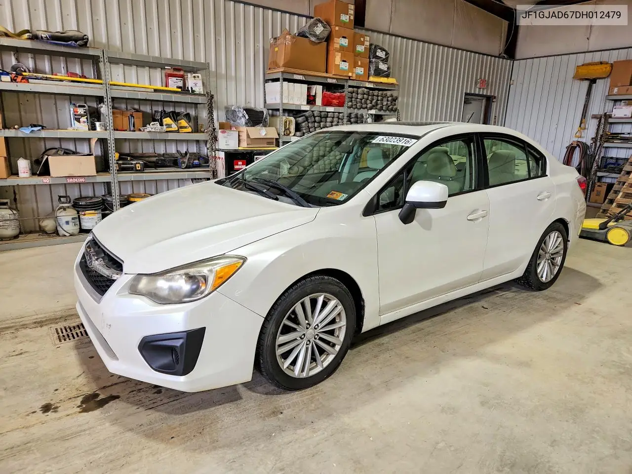 SUBARU IMPREZA 2013, VIN JF1GJAD67DH012479
