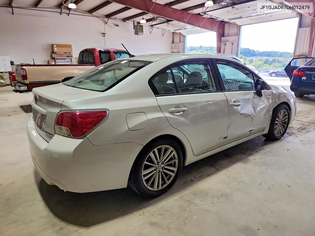 2013 SUBARU IMPREZA VIN JF1GJAD67DH012479 — фото 3