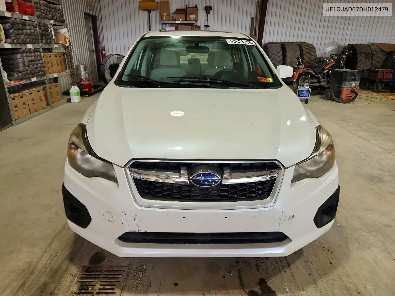 2013 SUBARU IMPREZA VIN JF1GJAD67DH012479 — фото 5