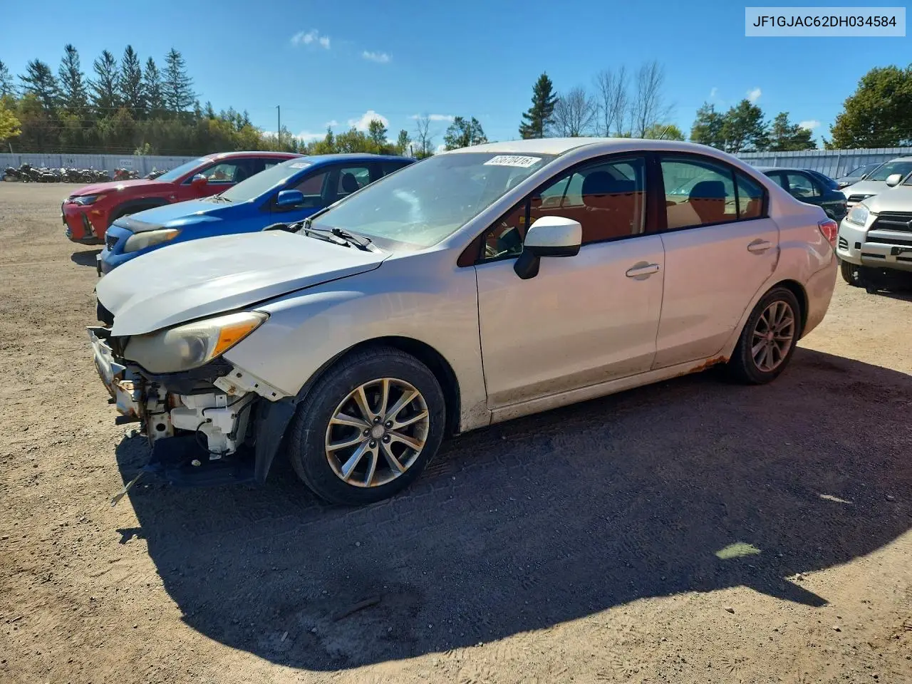 SUBARU IMPREZA 2013, VIN JF1GJAC62DH034584
