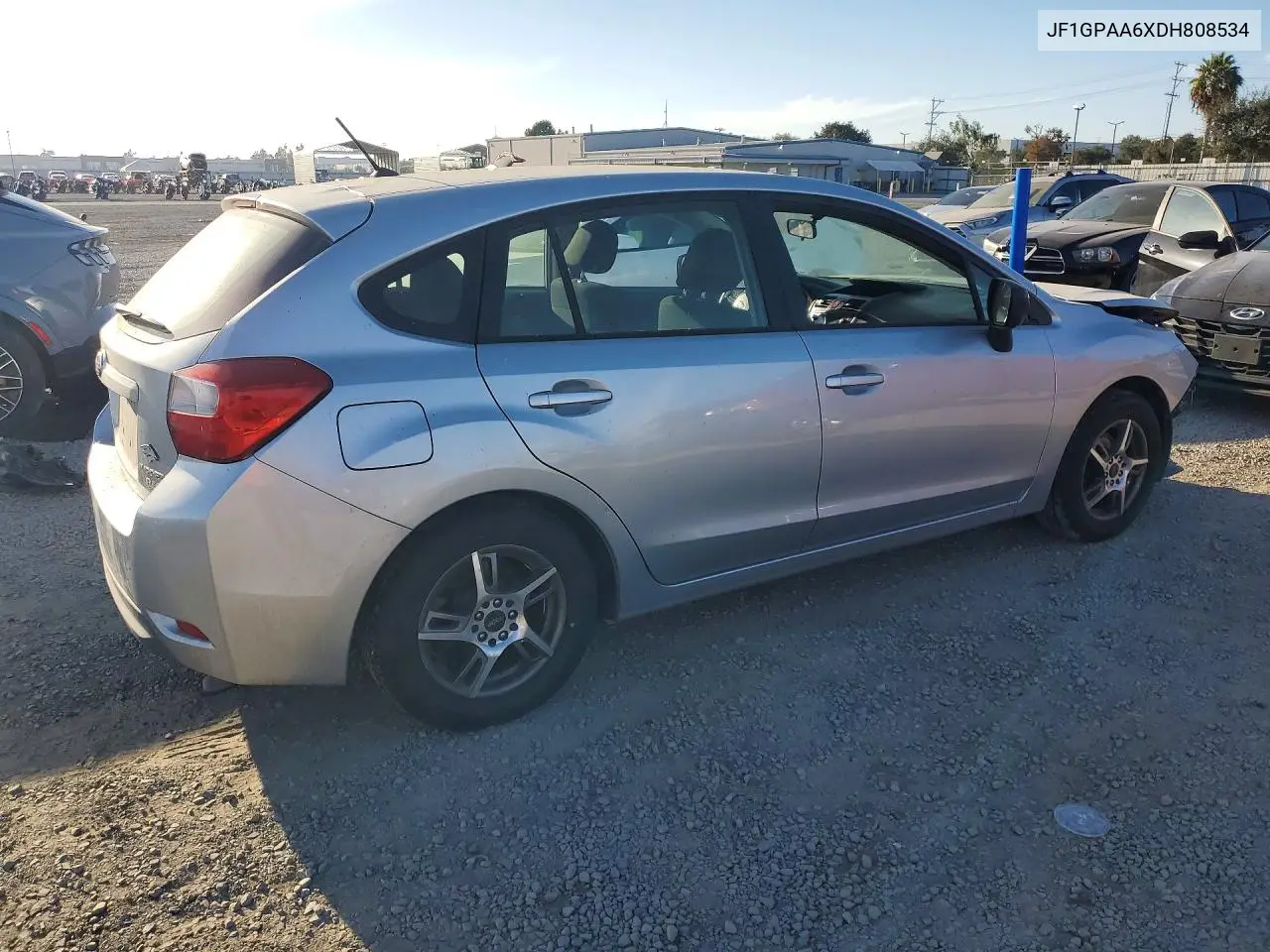 2013 SUBARU IMPREZA VIN JF1GPAA6XDH808534 — фото 3