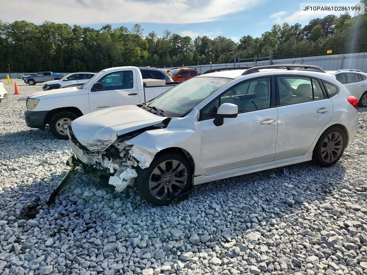 SUBARU IMPREZA 2013, VIN JF1GPAR61D2861999