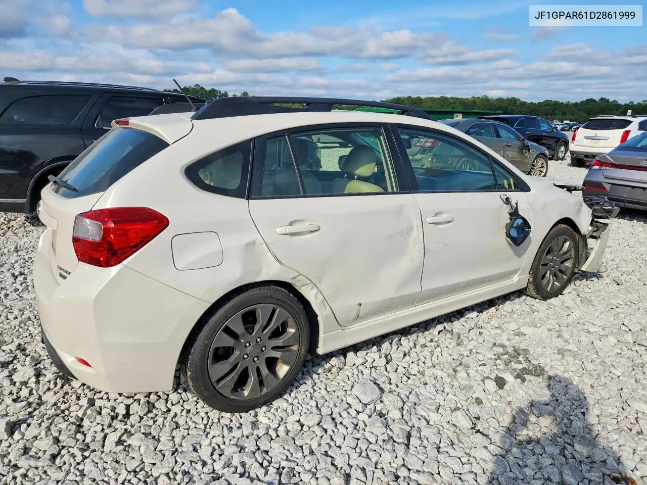 2013 SUBARU IMPREZA VIN JF1GPAR61D2861999 — фото 3