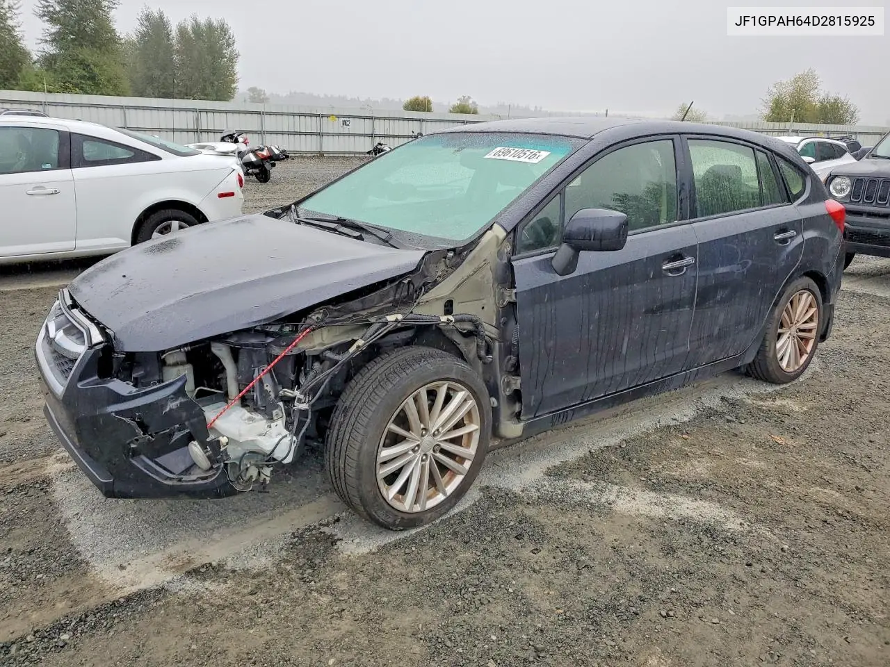 SUBARU IMPREZA 2013, VIN JF1GPAH64D2815925