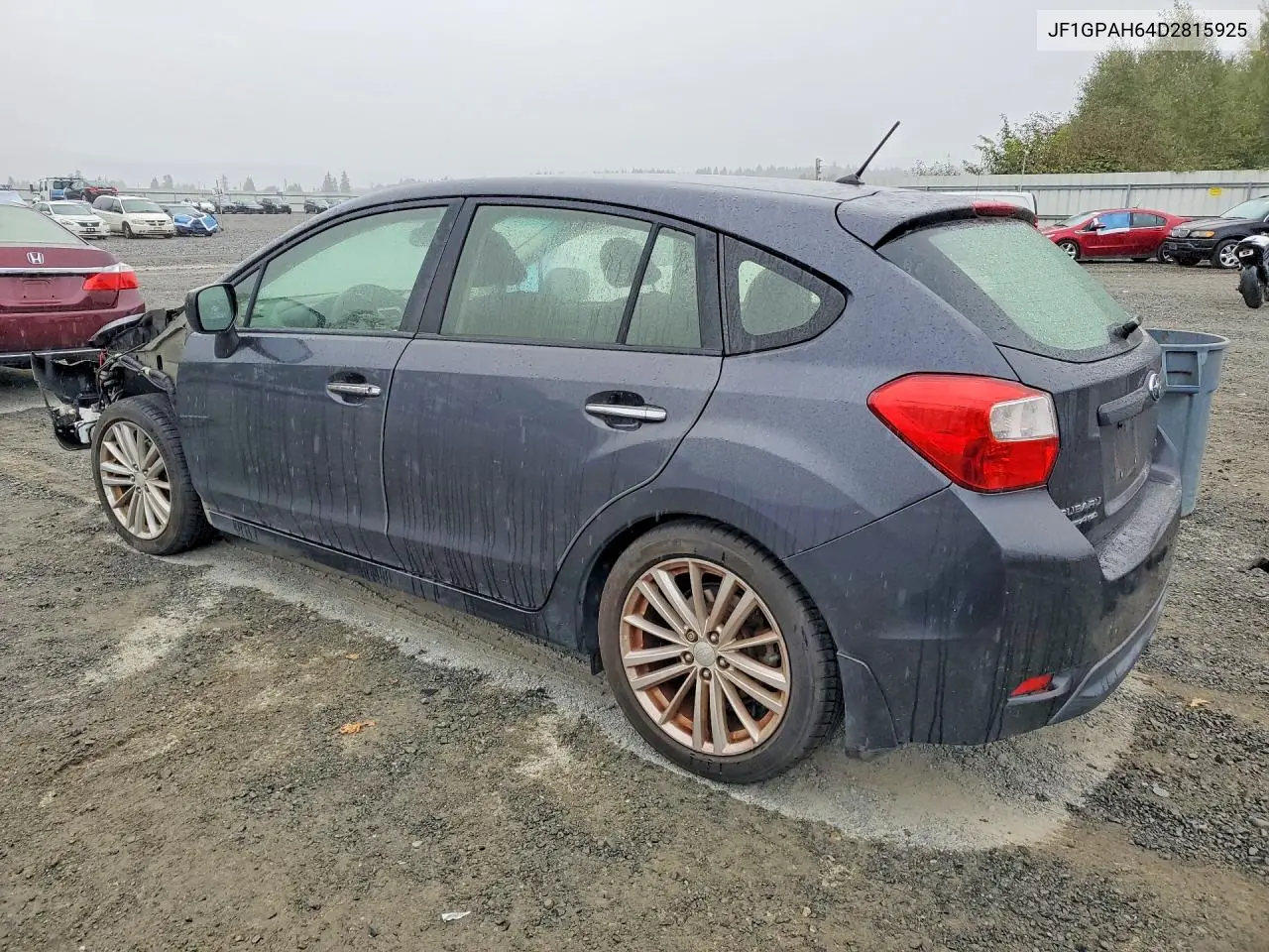 2013 SUBARU IMPREZA VIN JF1GPAH64D2815925 — фото 2