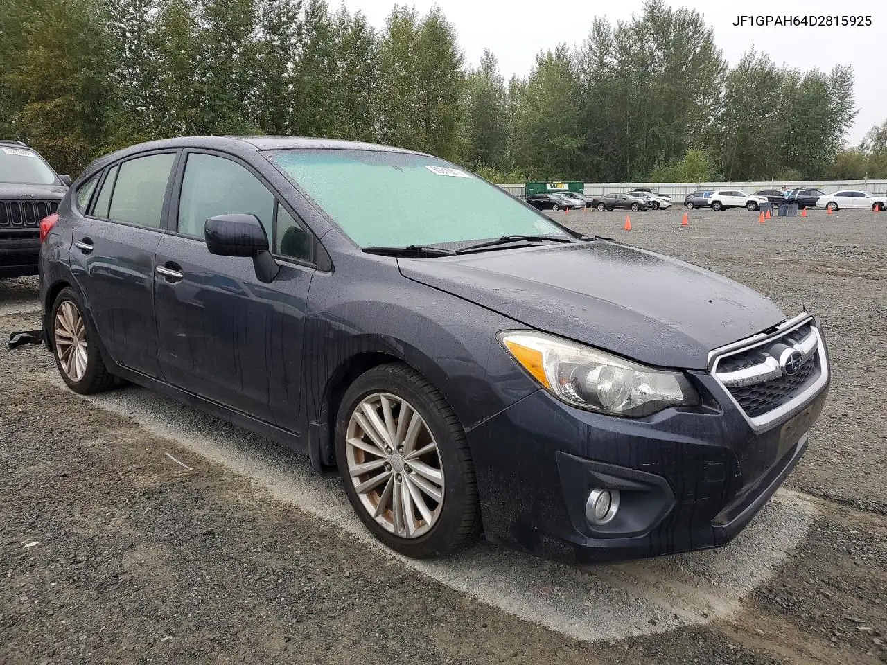 2013 SUBARU IMPREZA VIN JF1GPAH64D2815925 — фото 4