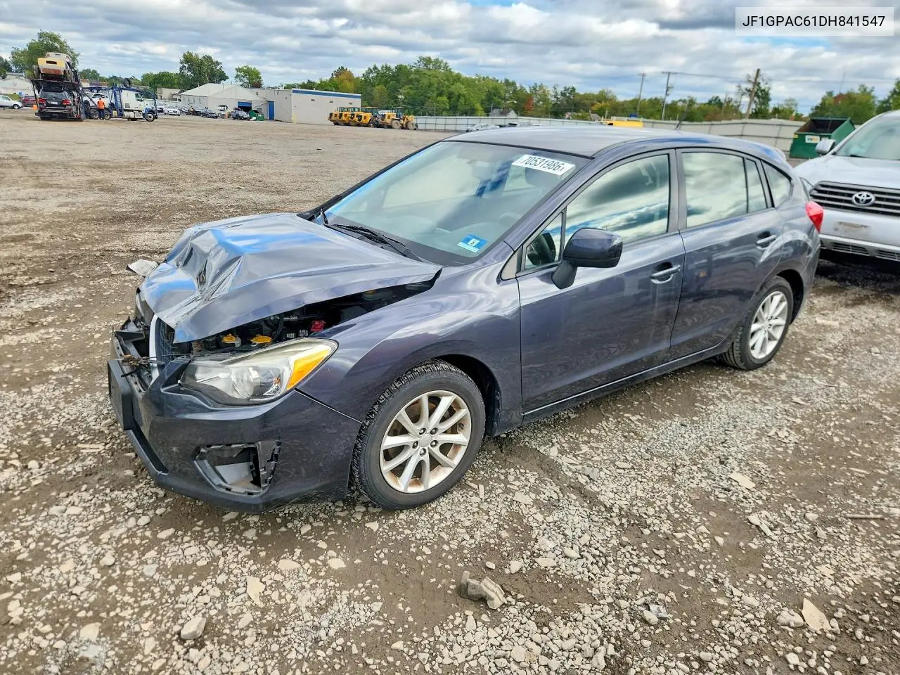 SUBARU IMPREZA 2013, VIN JF1GPAC61DH841547