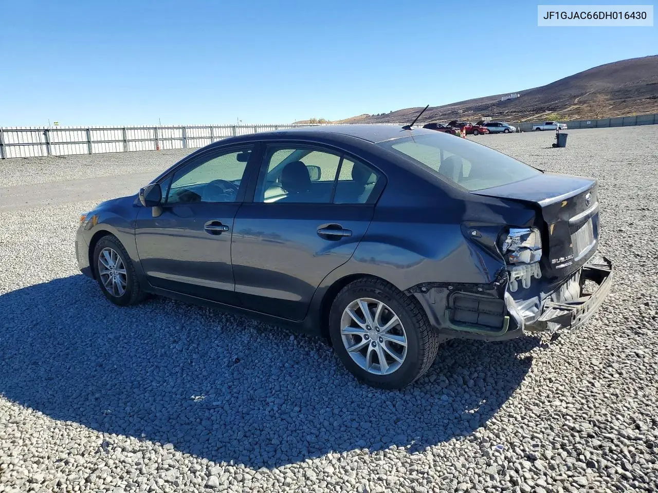 2013 SUBARU IMPREZA VIN JF1GJAC66DH016430 — фото 2