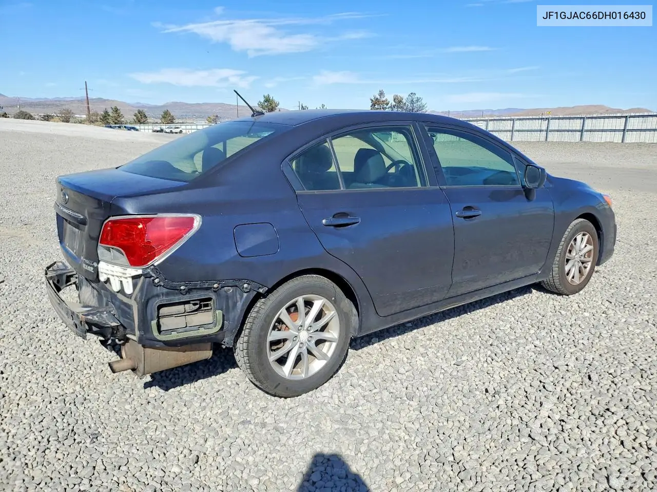 2013 SUBARU IMPREZA VIN JF1GJAC66DH016430 — фото 3
