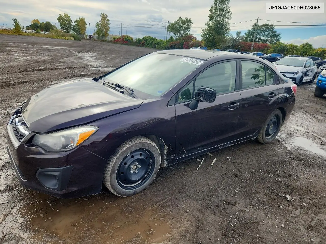 SUBARU IMPREZA 2013, VIN JF1GJAC60DH028055