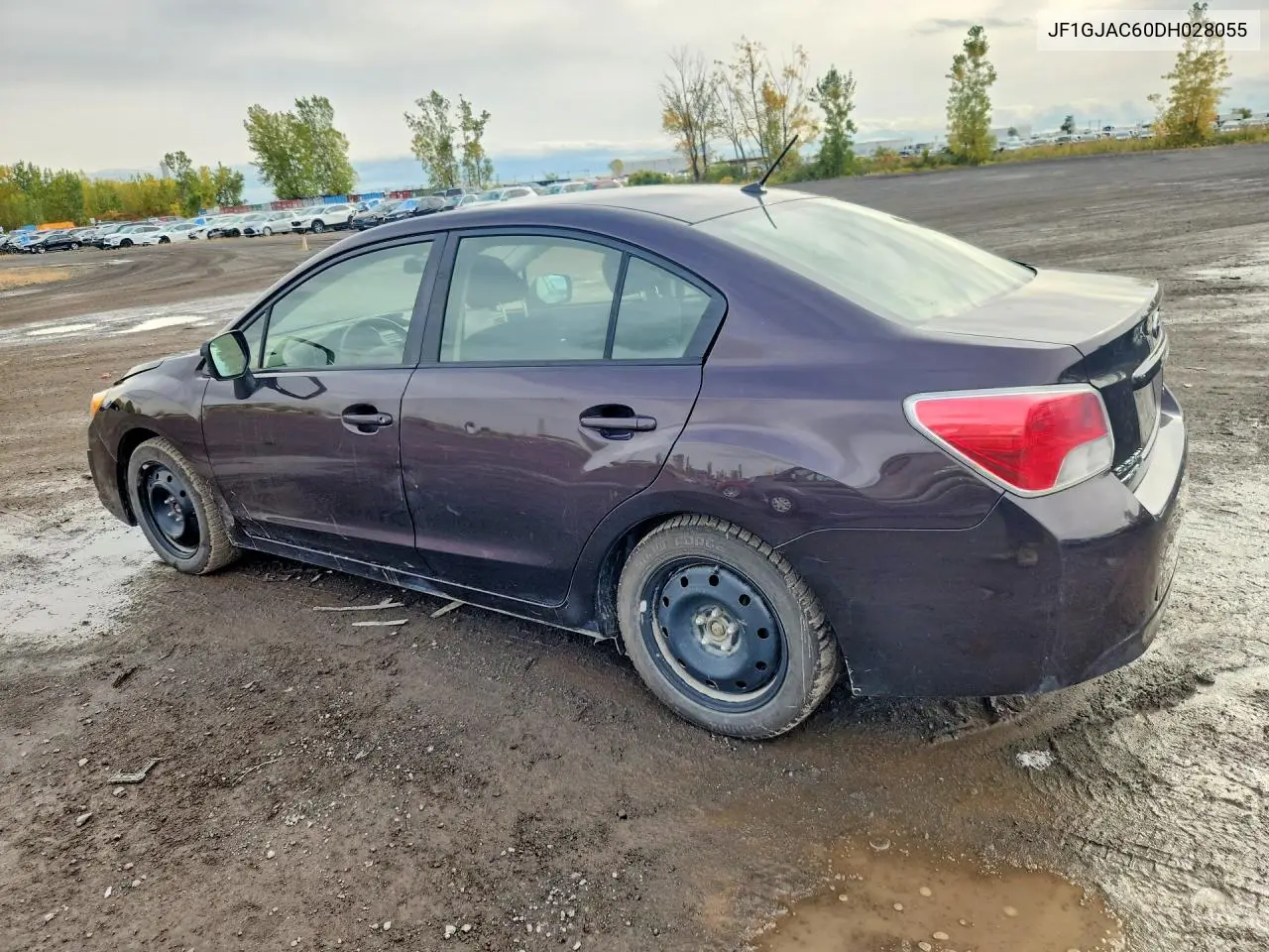 2013 SUBARU IMPREZA VIN JF1GJAC60DH028055 — фото 2