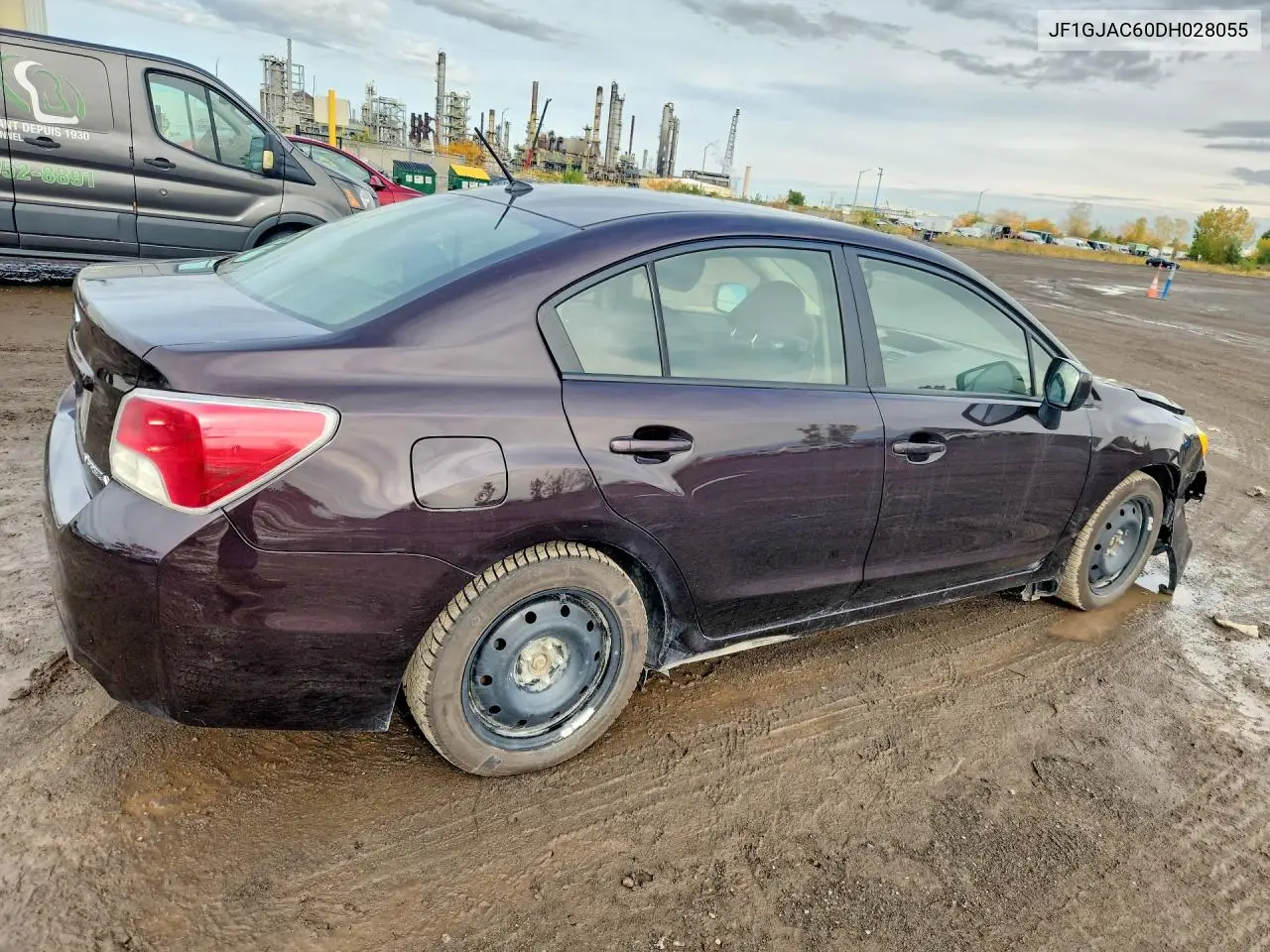 2013 SUBARU IMPREZA VIN JF1GJAC60DH028055 — фото 3