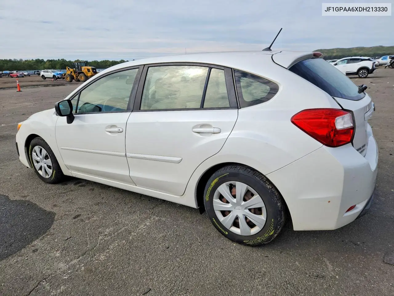 2013 SUBARU IMPREZA VIN JF1GPAA6XDH213330 — фото 2